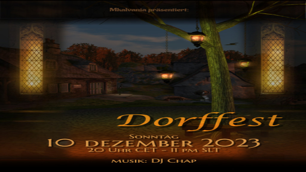 Dorffest am 10. Dezember 2023