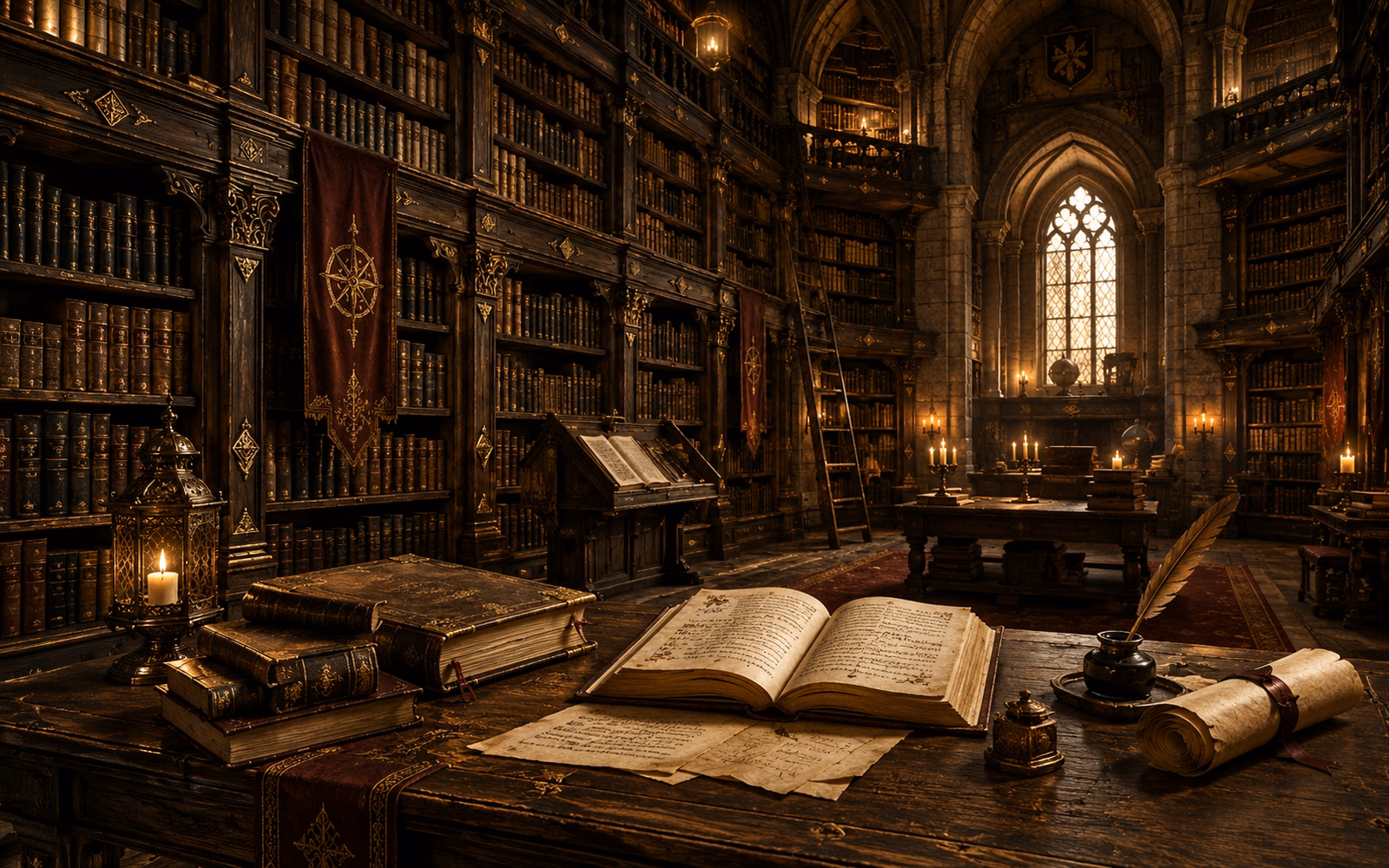 Die Bibliothek Mkalvanias
